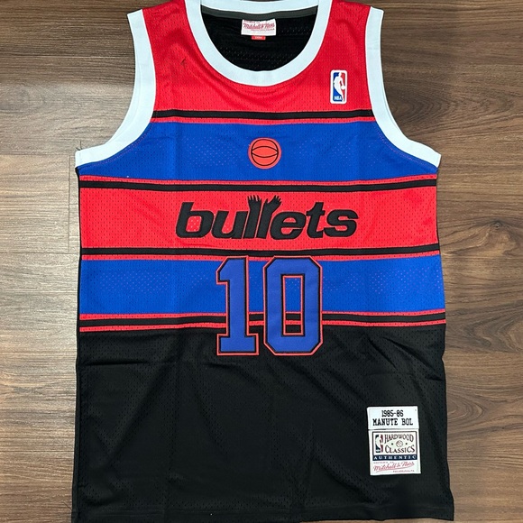 Washington Bullets Manute Bol Reload Jersey - Picture 3 of 5